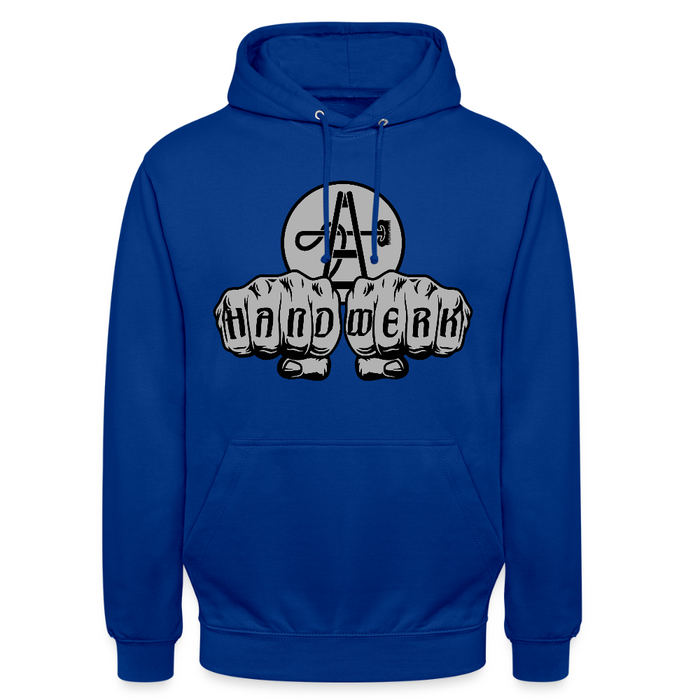 Unisex Hoodie "Gebäudereiniger" Royalblau Unisex Hoodie {{ color }}