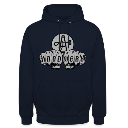 Unisex Hoodie "Gebäudereiniger" Navy Unisex Hoodie {{ color }}