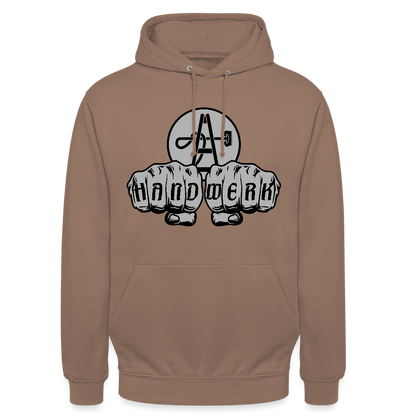 Unisex Hoodie "Gebäudereiniger" Mokka Unisex Hoodie {{ color }}