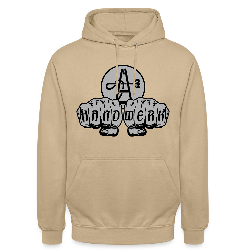 Unisex Hoodie "Gebäudereiniger" Beige Unisex Hoodie {{ color }}