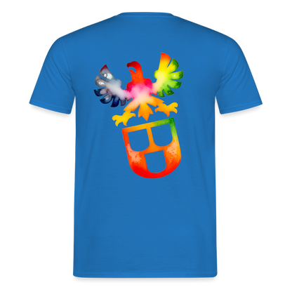 Unisex T-Shirt "Maler" (beidseitig bedruckt) Royalblau Männer T-Shirt {{ color }}