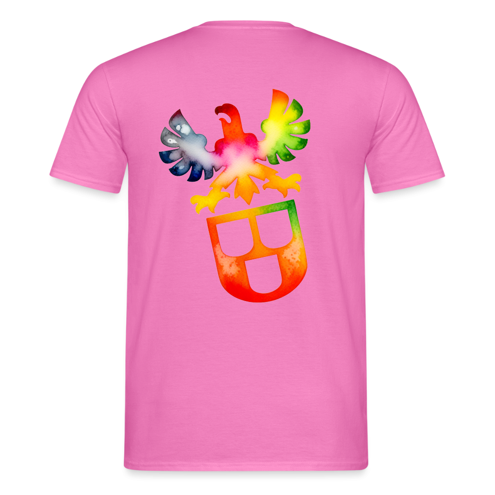 Unisex T-Shirt "Maler" (beidseitig bedruckt) Pink Männer T-Shirt {{ color }}