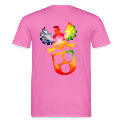 Unisex T-Shirt "Maler" (beidseitig bedruckt) Pink Männer T-Shirt {{ color }}