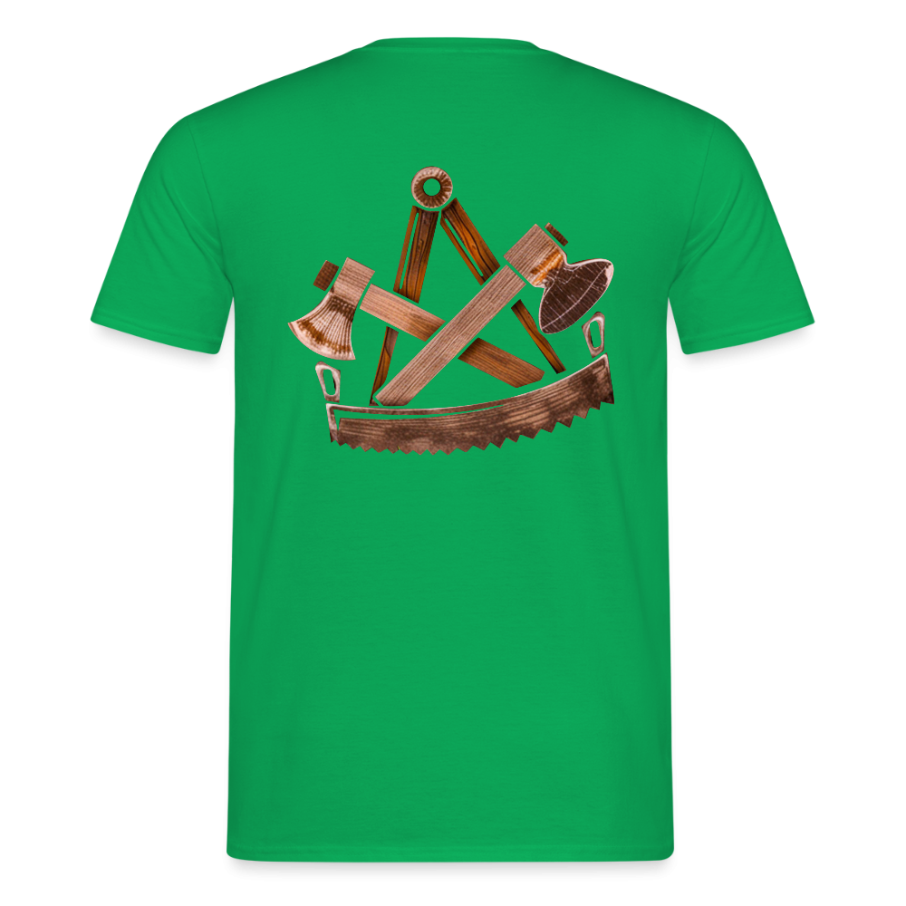 Unisex T-Shirt "Zimmermann" (beidseitig bedruckt) Kelly Green Männer T-Shirt {{ color }}