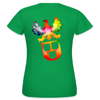 Frauen T-Shirt "Maler" (beidseitig bedruckt) Kelly Green Frauen T-Shirt {{ color }}