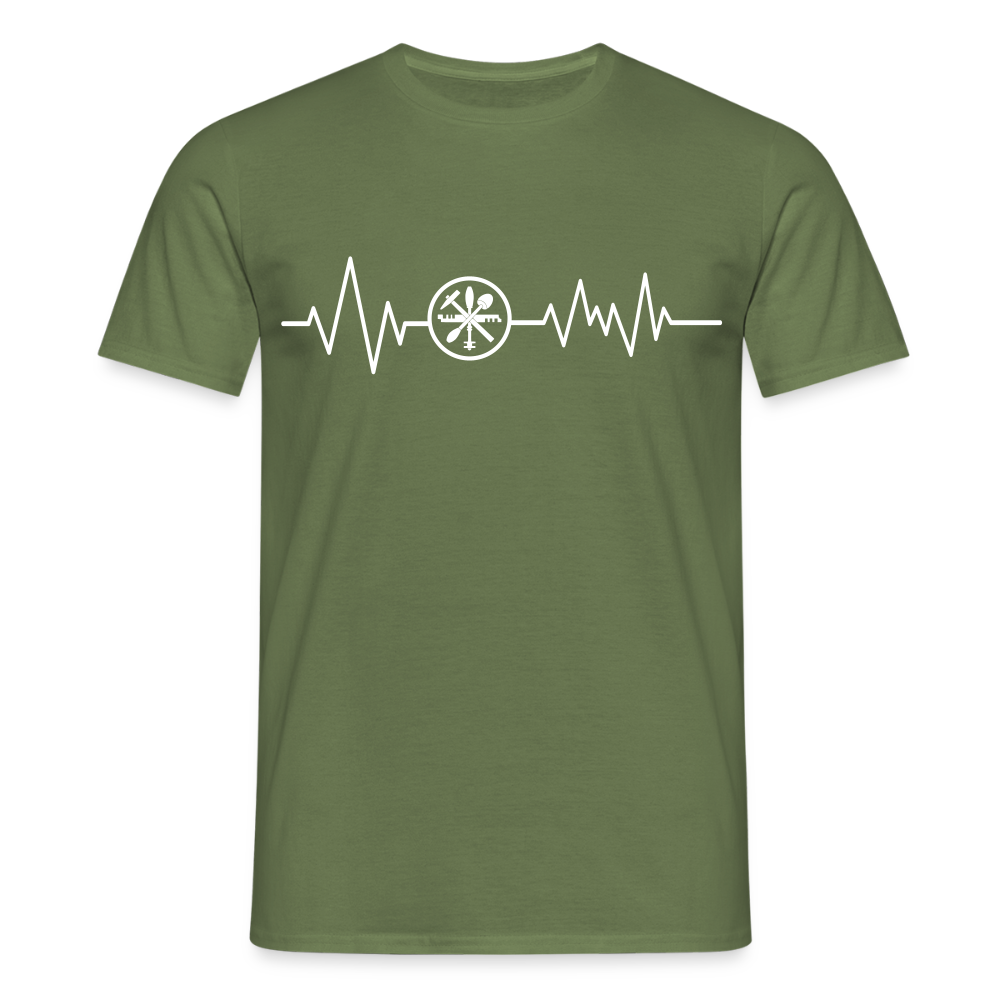 Unisex T-Shirt "Glaser" Militärgrün Männer T-Shirt {{ color }}