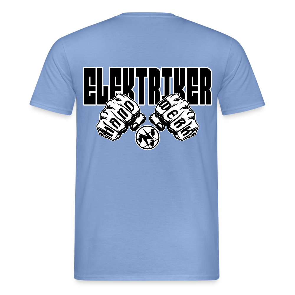 Unisex T-Shirt "Elektriker" carolina blue Männer T-Shirt {{ color }}
