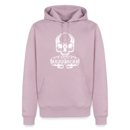 Männer Premium Hoodie "Skull-Handwerk" Altrosa Männer Premium Hoodie {{ color }}