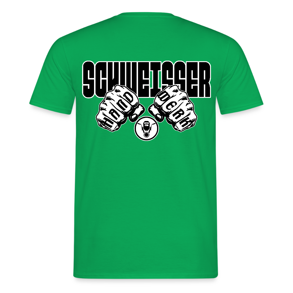 Unisex T-Shirt "Schweisser" Kelly Green Männer T-Shirt {{ color }}