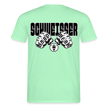Unisex T-Shirt "Schweisser" Mintgrün Männer T-Shirt {{ color }}