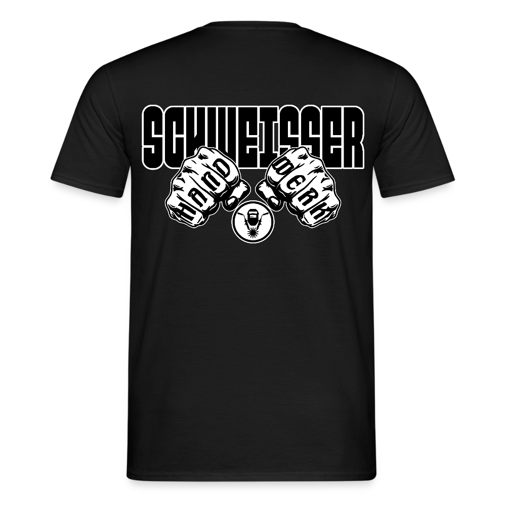 Unisex T-Shirt "Schweisser" Schwarz Männer T-Shirt {{ color }}