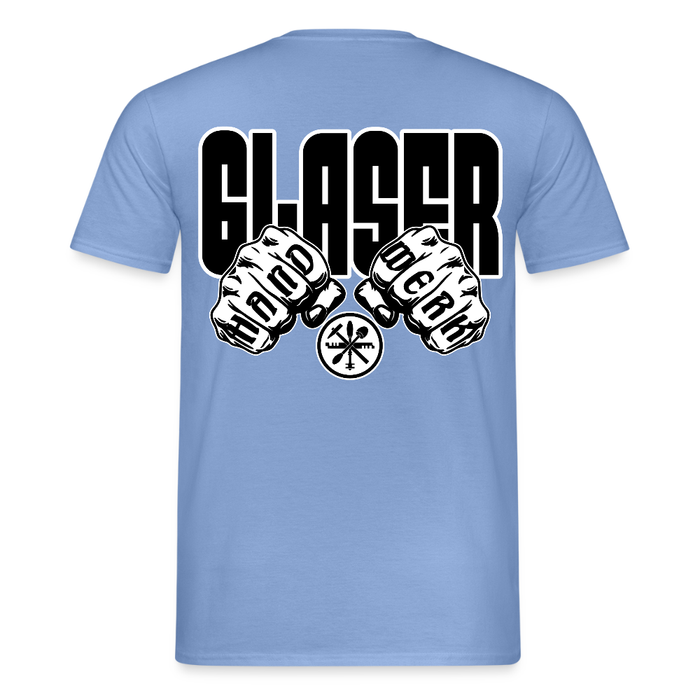 Unisex T-Shirt "Glaser" carolina blue Männer T-Shirt {{ color }}