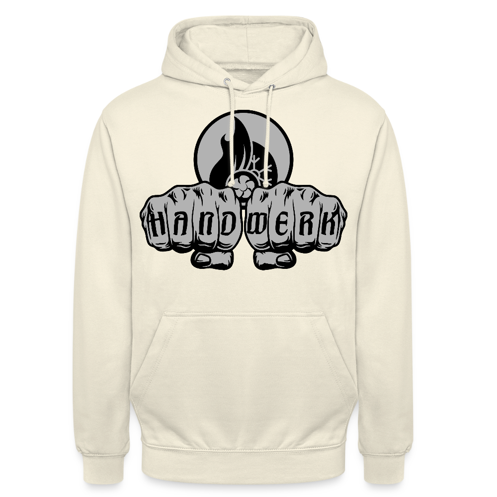 Unisex Hoodie "Klimatechniker" Vanille-Milchshake Unisex Hoodie {{ color }}