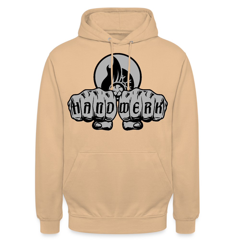 Unisex Hoodie "Klimatechniker" Pfirsich Unisex Hoodie {{ color }}