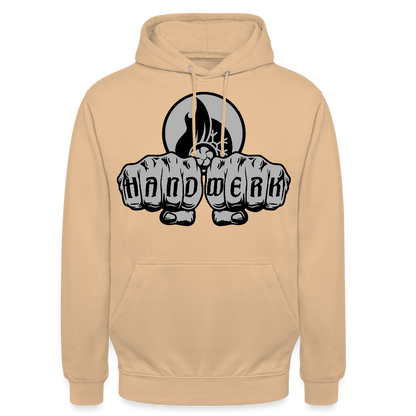 Unisex Hoodie "Klimatechniker" Pfirsich Unisex Hoodie {{ color }}