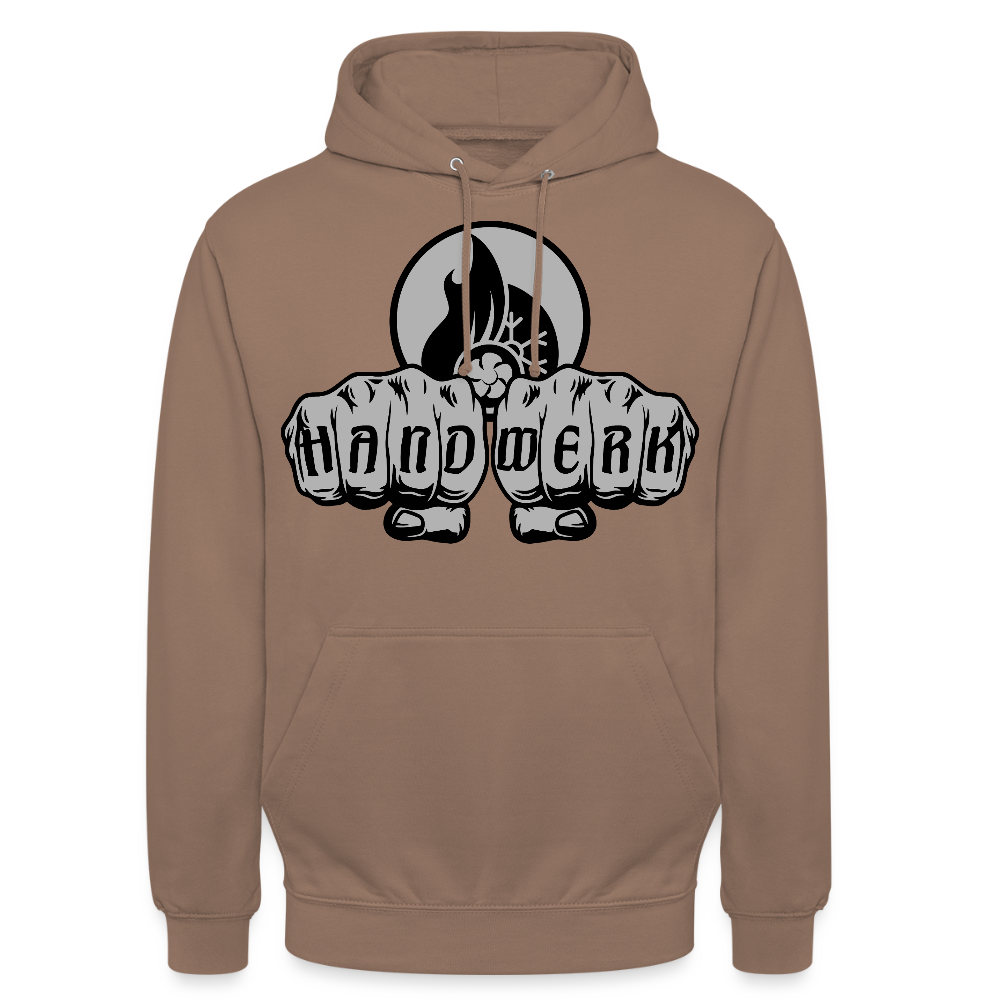 Unisex Hoodie "Klimatechniker" Mokka Unisex Hoodie {{ color }}