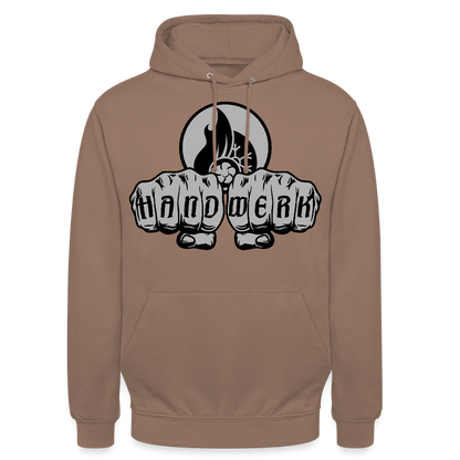Unisex Hoodie "Klimatechniker" Mokka Unisex Hoodie {{ color }}