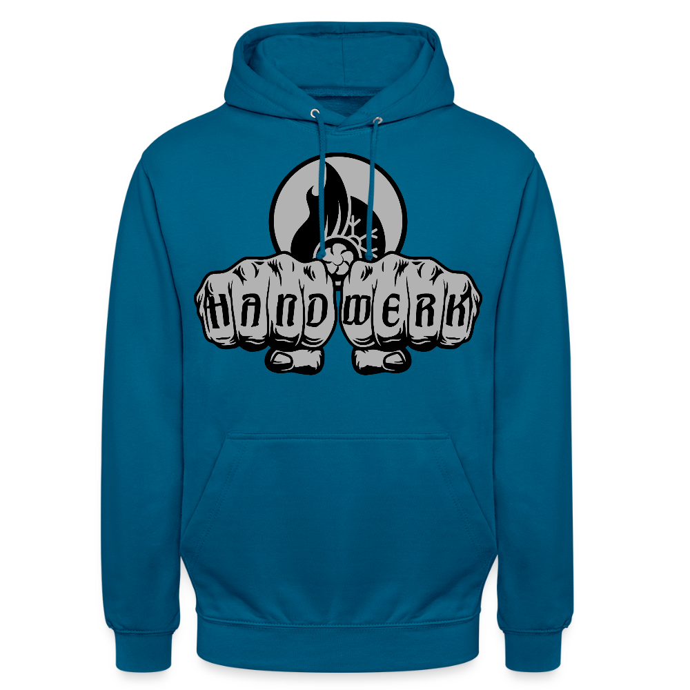 Unisex Hoodie "Klimatechniker" Tiefseeblau Unisex Hoodie {{ color }}