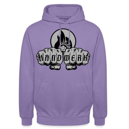 Unisex Hoodie "Klimatechniker" Lavendel Unisex Hoodie {{ color }}