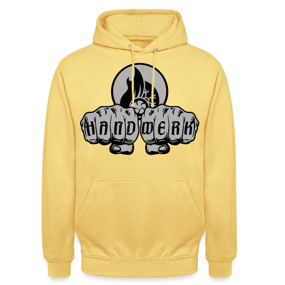 Unisex Hoodie "Klimatechniker" Zitronengelb Unisex Hoodie {{ color }}