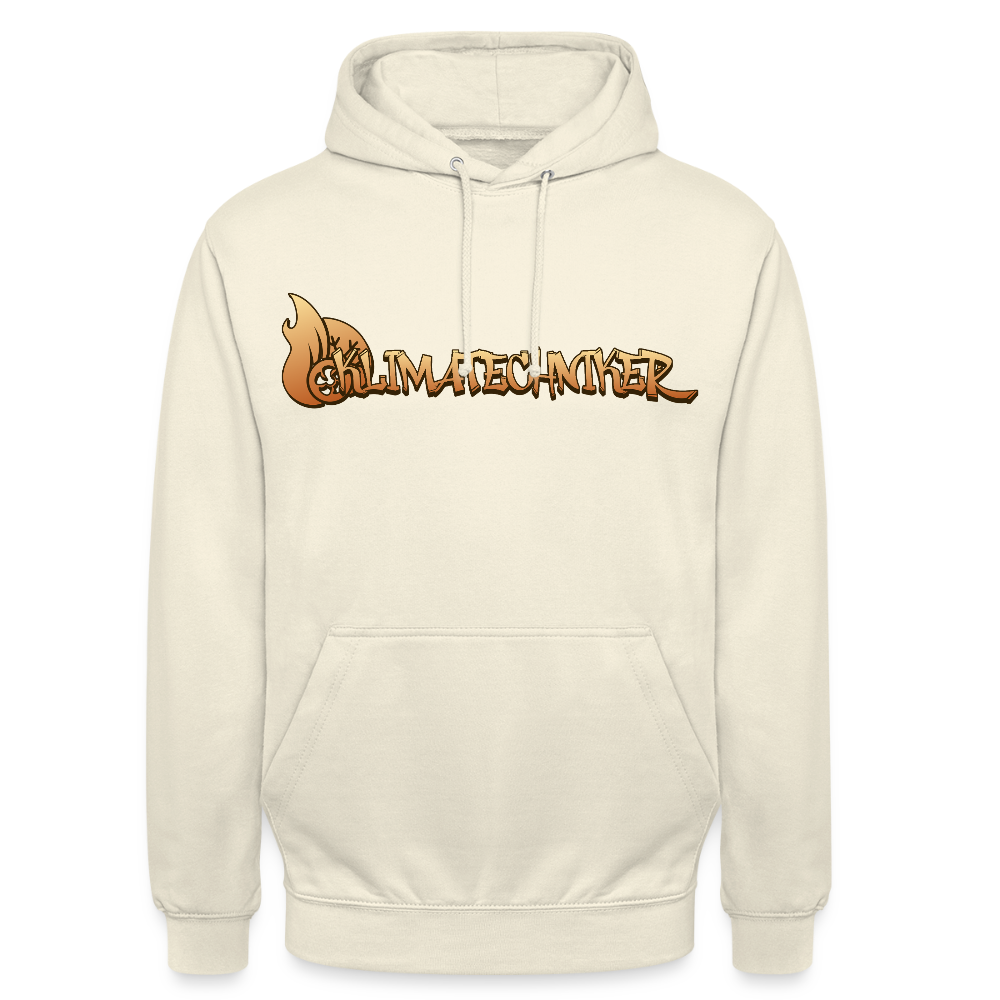 Unisex Hoodie"Klimatechniker" Vanille-Milchshake Unisex Hoodie {{ color }}