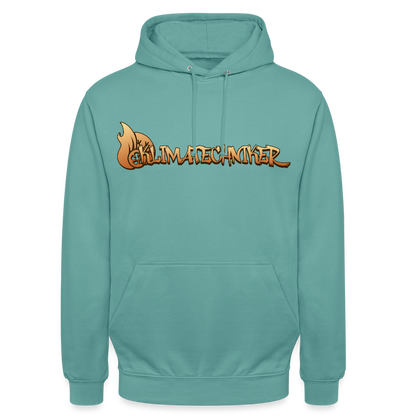 Unisex Hoodie"Klimatechniker" Pastelltürkis Unisex Hoodie {{ color }}