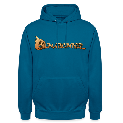 Unisex Hoodie"Klimatechniker" Tiefseeblau Unisex Hoodie {{ color }}