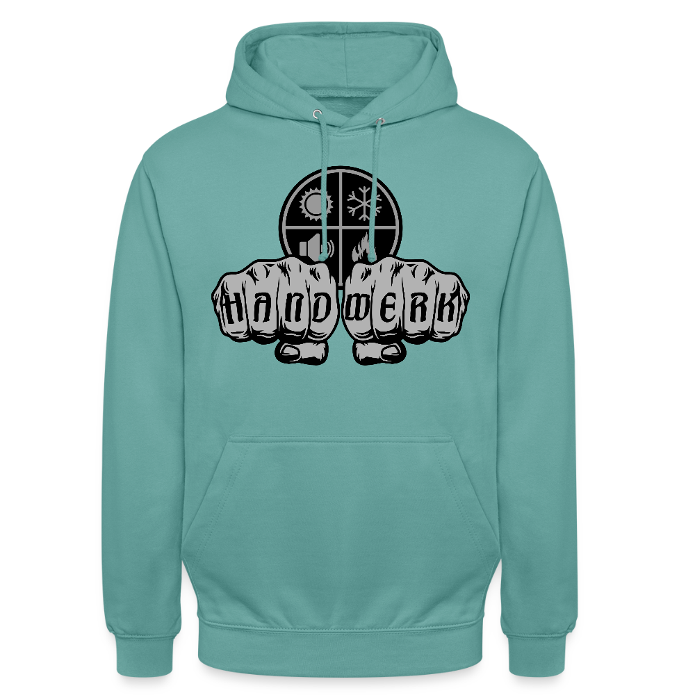 Unisex Hoodie"Isolierer" Pastelltürkis Unisex Hoodie {{ color }}