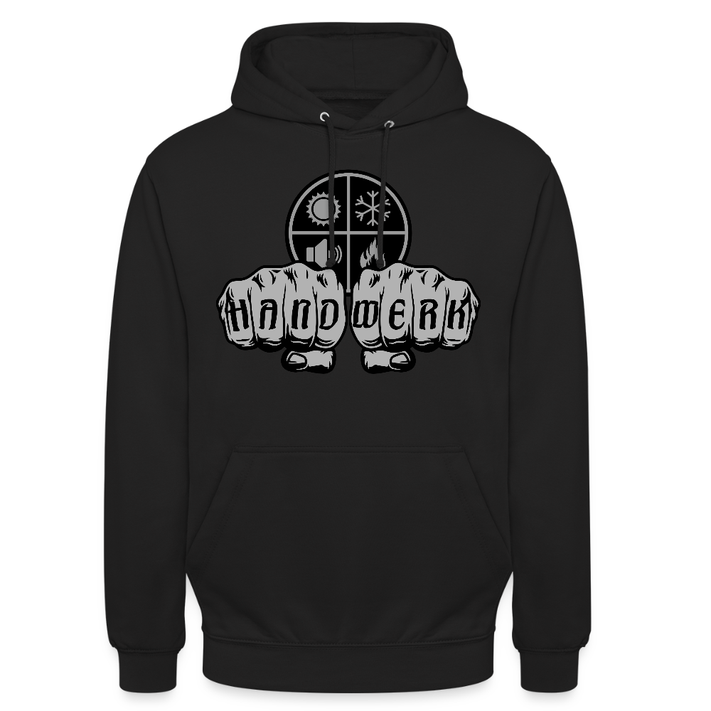 Unisex Hoodie"Isolierer" Schwarz Unisex Hoodie {{ color }}