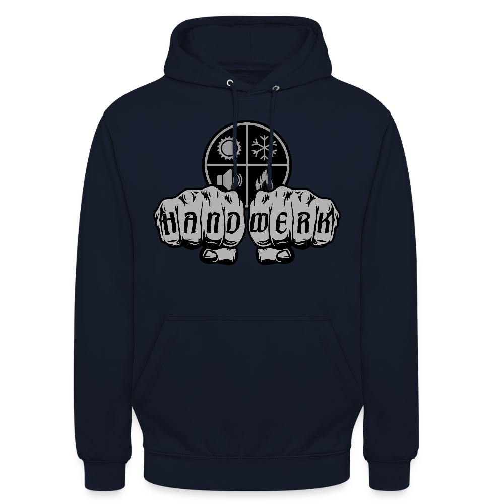 Unisex Hoodie"Isolierer" Navy Unisex Hoodie {{ color }}
