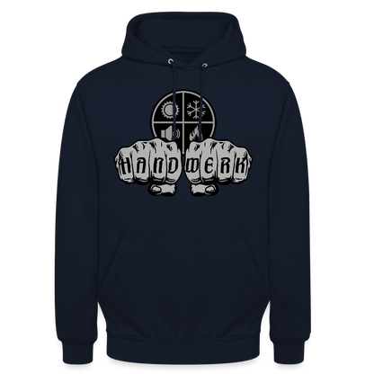 Unisex Hoodie"Isolierer" Navy Unisex Hoodie {{ color }}