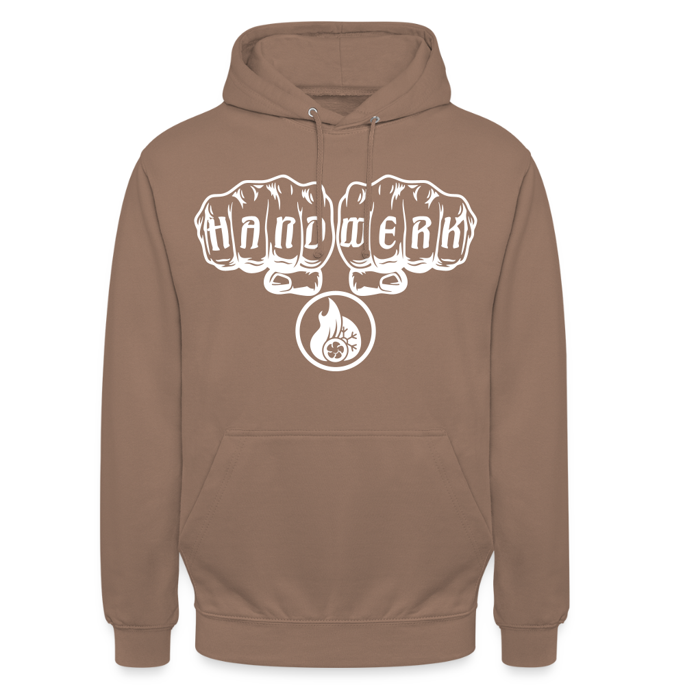 Unisex Hoodie"Klimatechniker" Mokka Unisex Hoodie {{ color }}