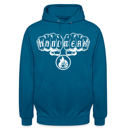 Unisex Hoodie"Klimatechniker" Tiefseeblau Unisex Hoodie {{ color }}