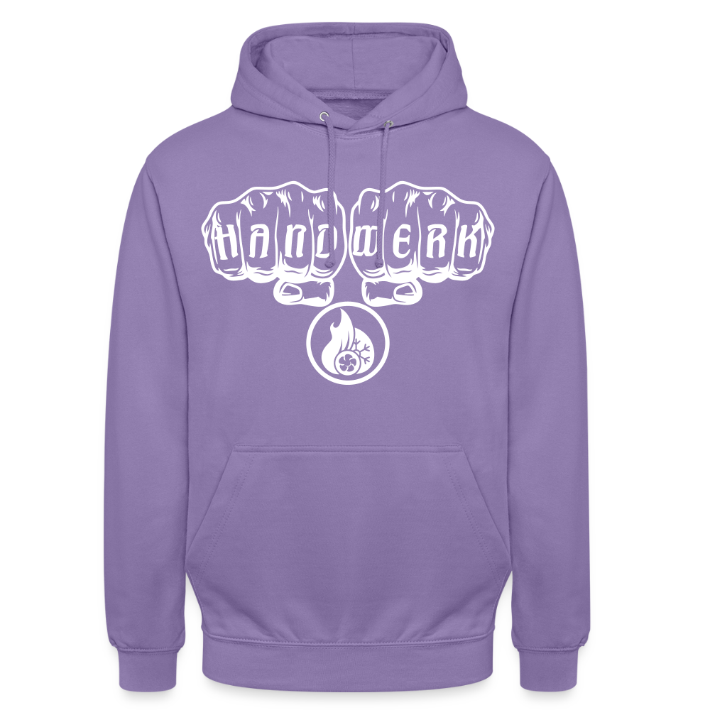 Unisex Hoodie"Klimatechniker" Lavendel Unisex Hoodie {{ color }}
