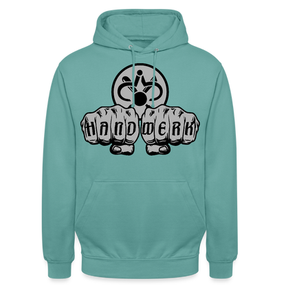 Unisex Hoodie "Drechsler" Pastelltürkis Unisex Hoodie {{ color }}