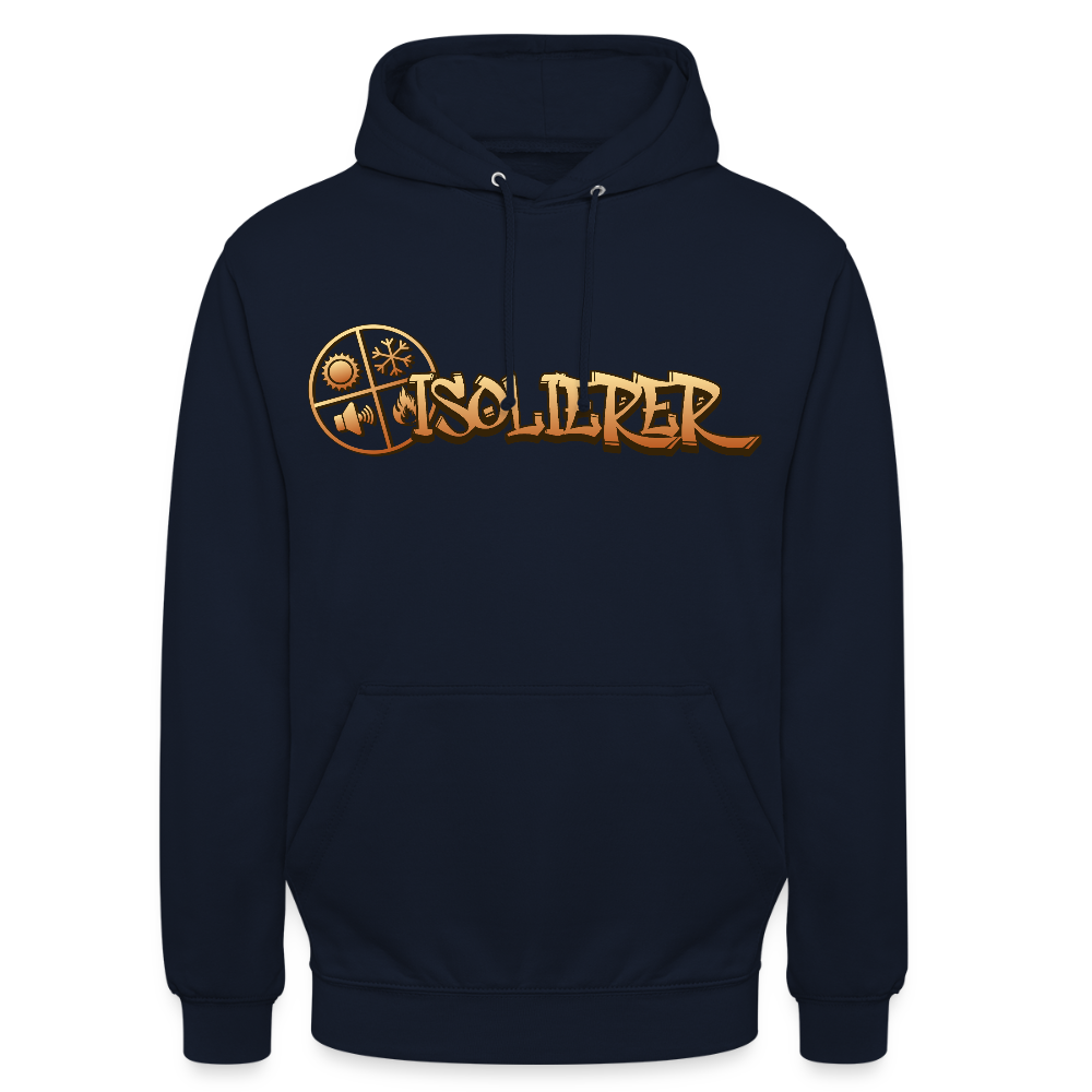 Unisex Hoodie"Isolierer" Navy Unisex Hoodie {{ color }}