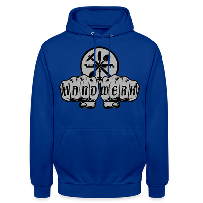 Unisex Hoodie "Glaser" Royalblau Unisex Hoodie {{ color }}