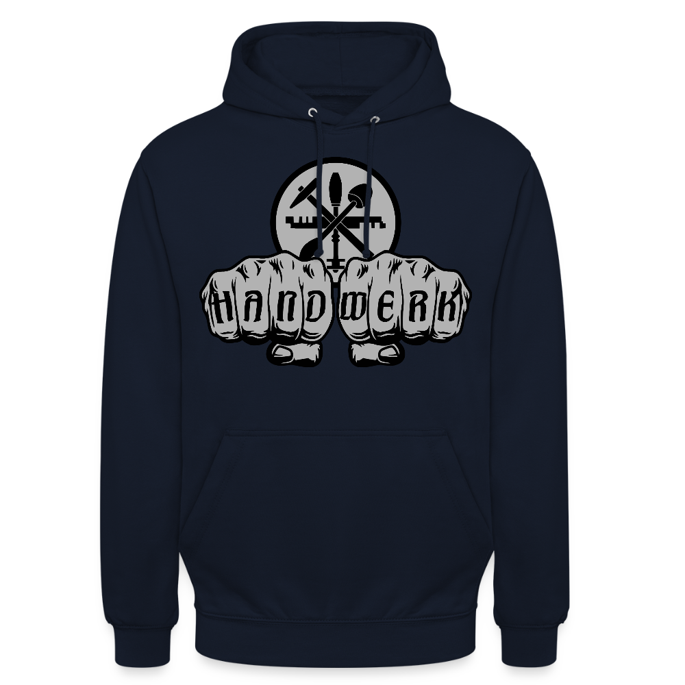 Unisex Hoodie "Glaser" Navy Unisex Hoodie {{ color }}