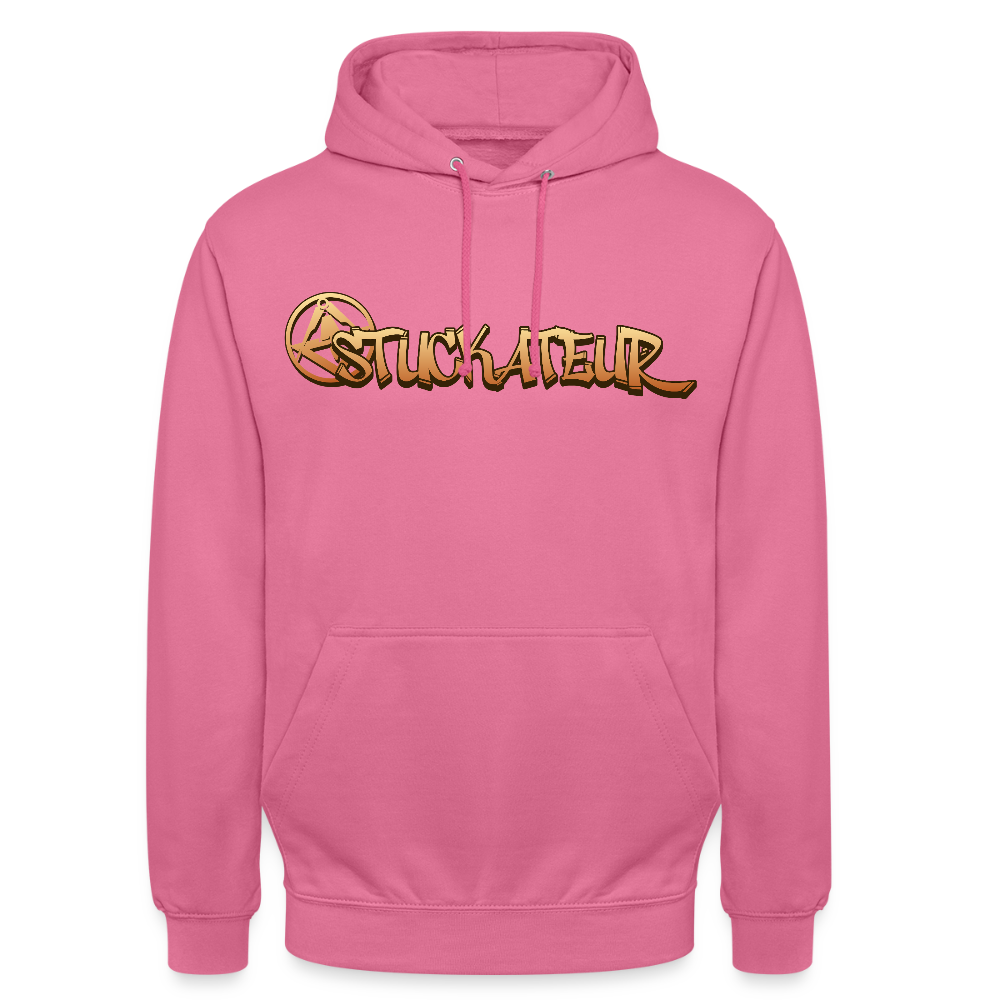 Unisex Hoodie "Stuckateur" Pink Unisex Hoodie {{ color }}