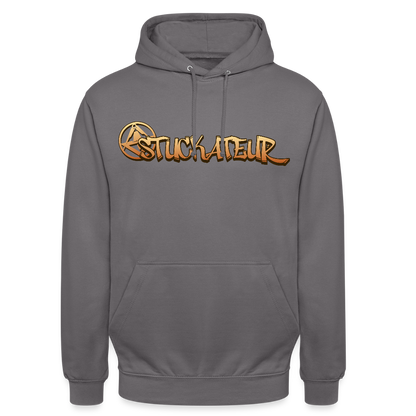 Unisex Hoodie "Stuckateur" Mittelgrau Unisex Hoodie {{ color }}