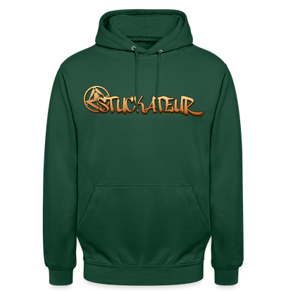 Unisex Hoodie "Stuckateur" Flaschengrün Unisex Hoodie {{ color }}