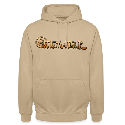 Unisex Hoodie "Stuckateur" Beige Unisex Hoodie {{ color }}