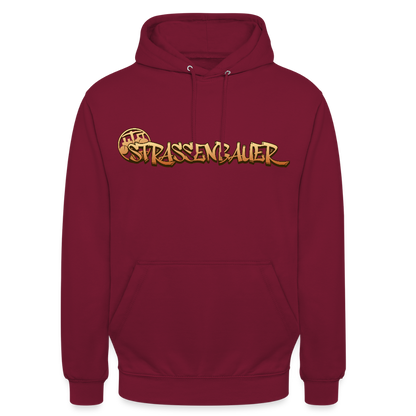 Unisex Hoodie "Strassenbauer" Bordeaux Unisex Hoodie {{ color }}