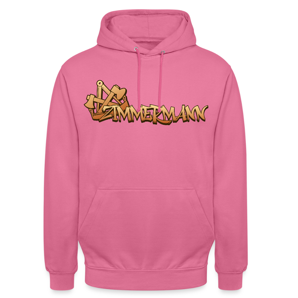 Unisex Hoodie "Zimmermann" Pink Unisex Hoodie {{ color }}