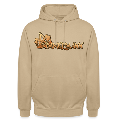 Unisex Hoodie "Zimmermann" Beige Unisex Hoodie {{ color }}