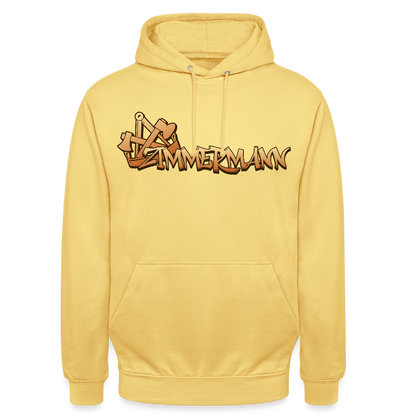 Unisex Hoodie "Zimmermann" Zitronengelb Unisex Hoodie {{ color }}