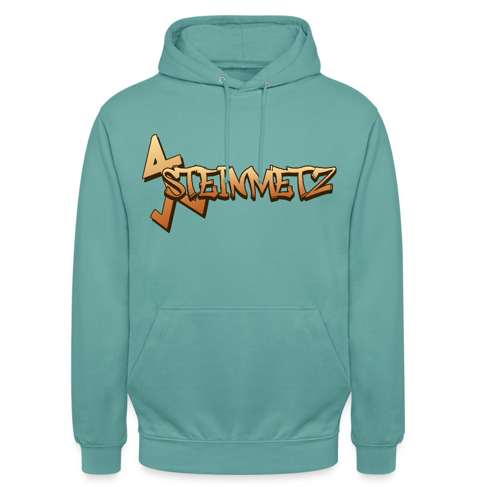 Unisex Hoodie "Steinmetz" Pastelltürkis Unisex Hoodie {{ color }}