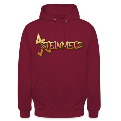Unisex Hoodie "Steinmetz" Bordeaux Unisex Hoodie {{ color }}