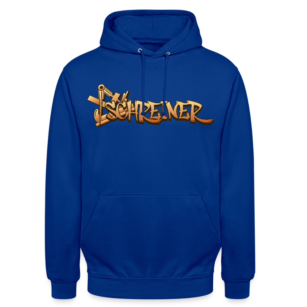 Unisex Hoodie "Schreiner" Royalblau Unisex Hoodie {{ color }}