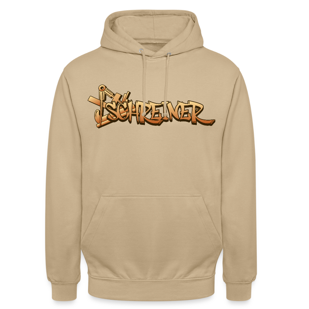 Unisex Hoodie "Schreiner" Beige Unisex Hoodie {{ color }}